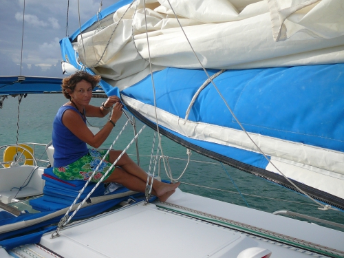 réparation déchirure lazy bag.JPG